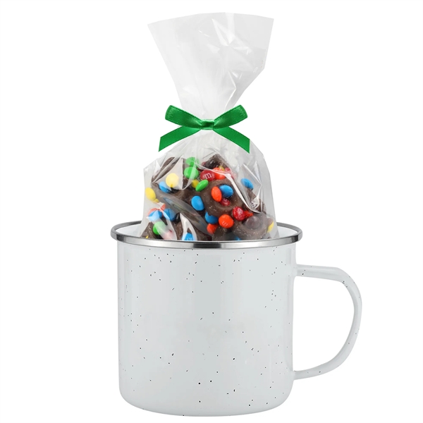 This set includes a mug stuffer filled with Milk Chocolate Pretzels... from ASI 71685 Midnite Snax® / Promo Revolution