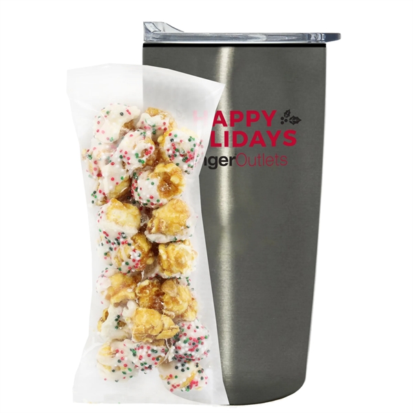 Straight Tumbler w/ Plastic Liner - 20 oz., Sugar Cookie Crunch... from ASI 71685 Midnite Snax® / Promo Revolution