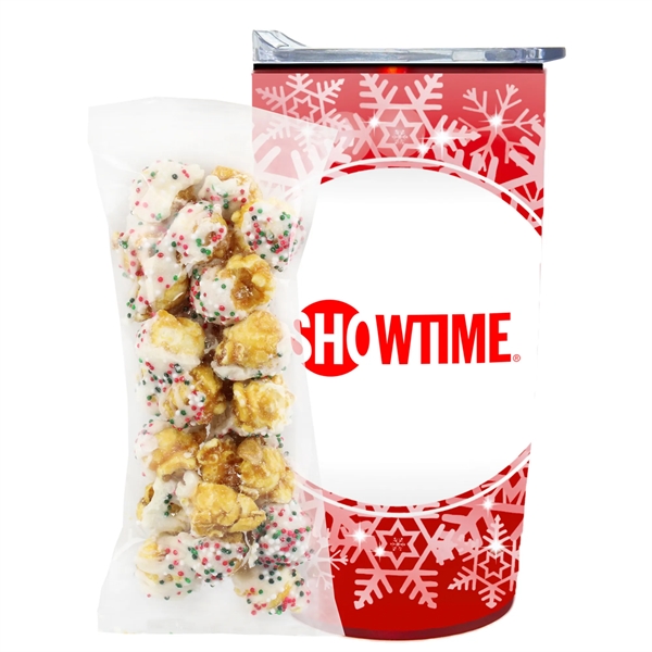 Straight Tumbler w/ Plastic Liner - 20 oz., Sugar Cookie Crunch... from ASI 71685 Midnite Snax® / Promo Revolution