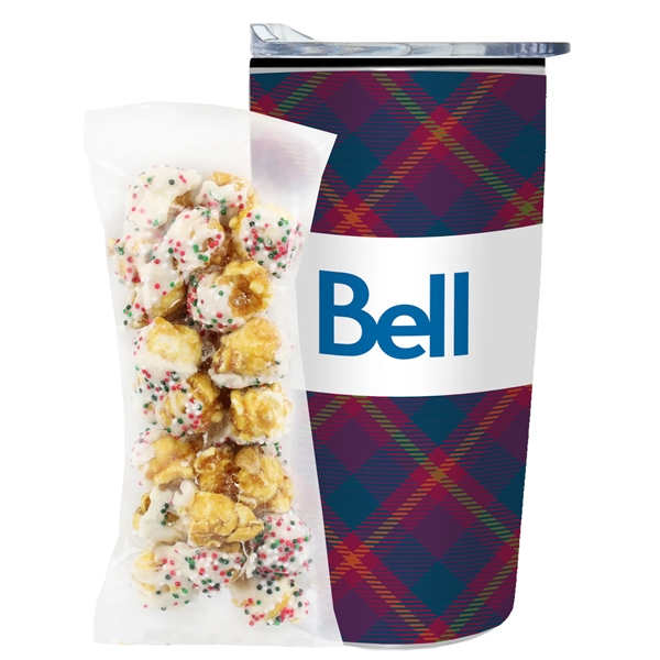 Straight Tumbler w/ Plastic Liner - 20 oz., Sugar Cookie Crunch... from ASI 71685 Midnite Snax® / Promo Revolution