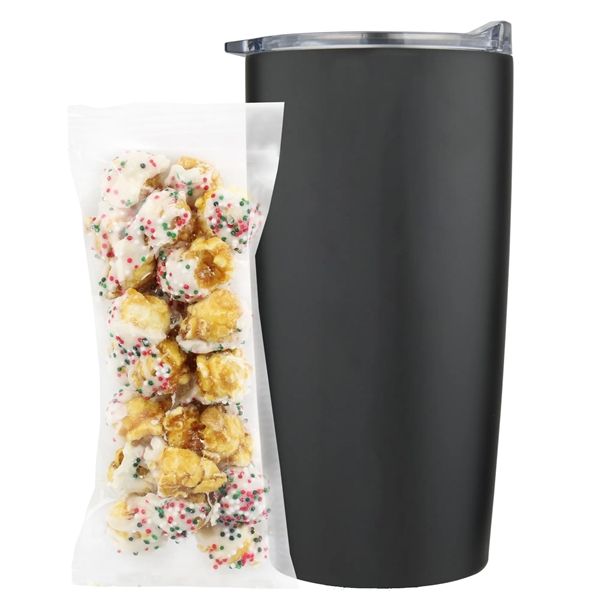 This set includes a 20 oz double-wall vacuum insulated tumbler and... from ASI 71685 Midnite Snax® / Promo Revolution