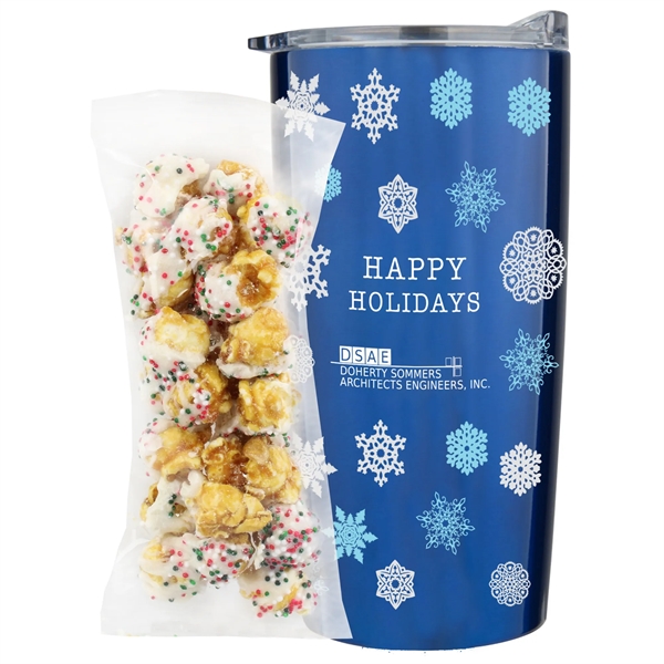 This set includes a 20 oz double-wall vacuum insulated tumbler and... from ASI 71685 Midnite Snax® / Promo Revolution