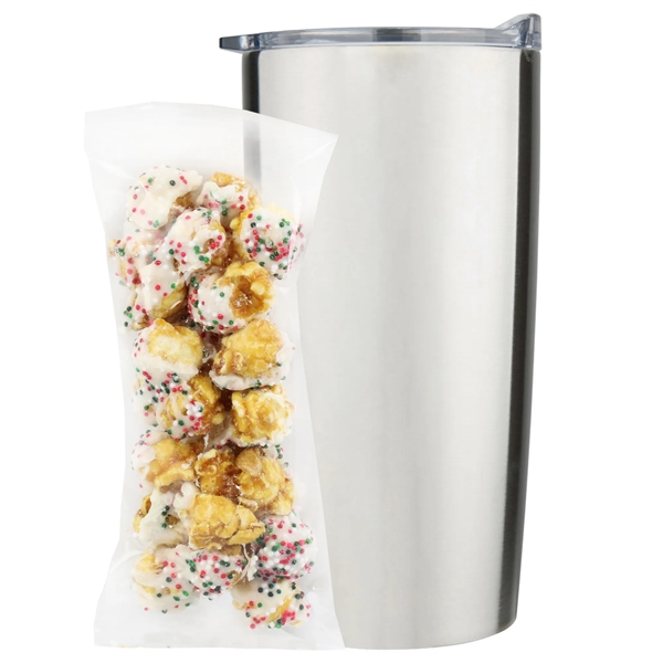 This set includes a 20 oz double-wall vacuum insulated tumbler and... from ASI 71685 Midnite Snax® / Promo Revolution