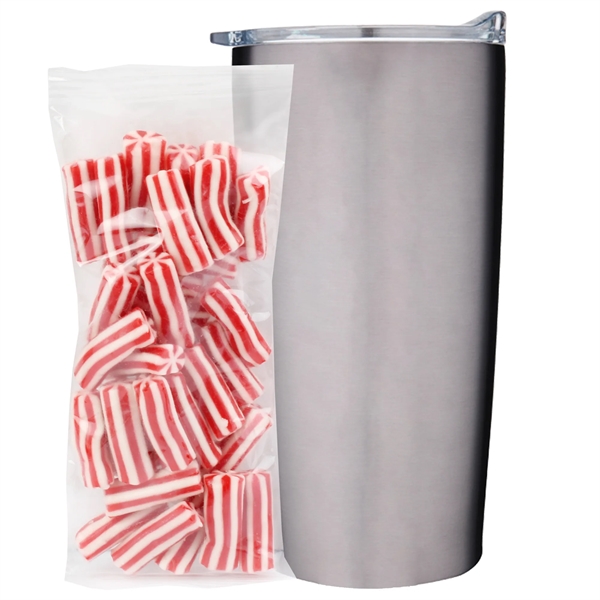 This set includes a 20 oz double-wall vacuum insulated tumbler and... from ASI 71685 Midnite Snax® / Promo Revolution