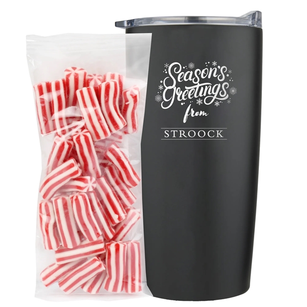 This set includes a 20 oz double-wall vacuum insulated tumbler and... from ASI 71685 Midnite Snax® / Promo Revolution