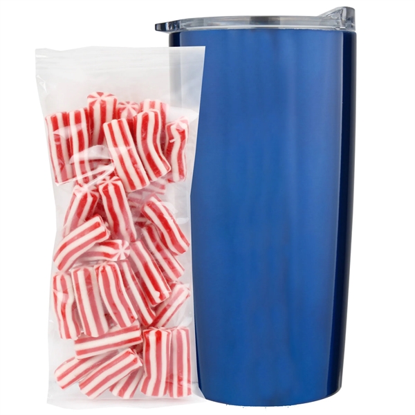 This set includes a 20 oz double-wall vacuum insulated tumbler and... from ASI 71685 Midnite Snax® / Promo Revolution