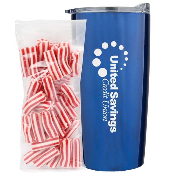This set includes a 20 oz double-wall vacuum insulated tumbler and... from ASI 71685 Midnite Snax® / Promo Revolution