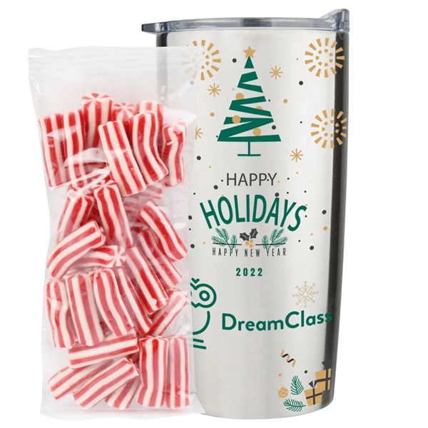 This set includes a 20 oz double-wall vacuum insulated tumbler and... from ASI 71685 Midnite Snax® / Promo Revolution