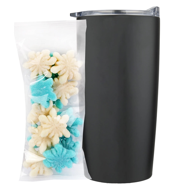 This set includes a 20 oz double-wall vacuum insulated tumbler and... from ASI 71685 Midnite Snax® / Promo Revolution