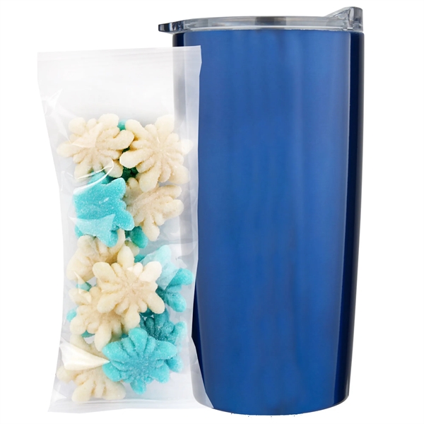This set includes a 20 oz double-wall vacuum insulated tumbler and... from ASI 71685 Midnite Snax® / Promo Revolution