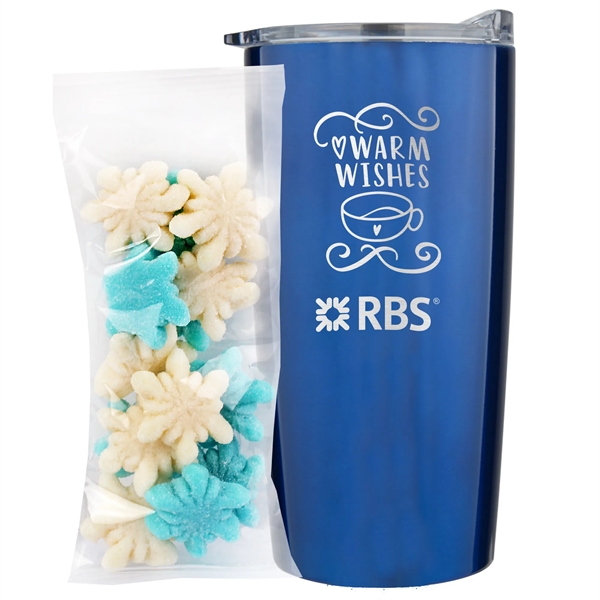 This set includes a 20 oz double-wall vacuum insulated tumbler and... from ASI 71685 Midnite Snax® / Promo Revolution