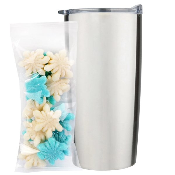 This set includes a 20 oz double-wall vacuum insulated tumbler and... from ASI 71685 Midnite Snax® / Promo Revolution