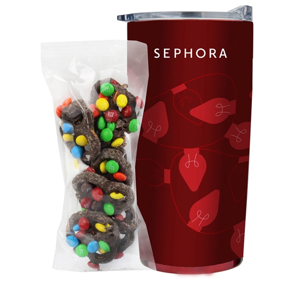 This set includes a 20 oz double-wall vacuum insulated tumbler and... from ASI 71685 Midnite Snax® / Promo Revolution