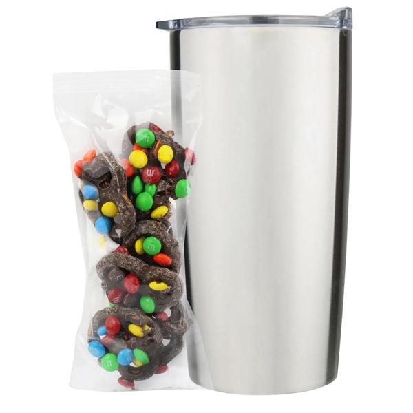 This set includes a 20 oz double-wall vacuum insulated tumbler and... from ASI 71685 Midnite Snax® / Promo Revolution