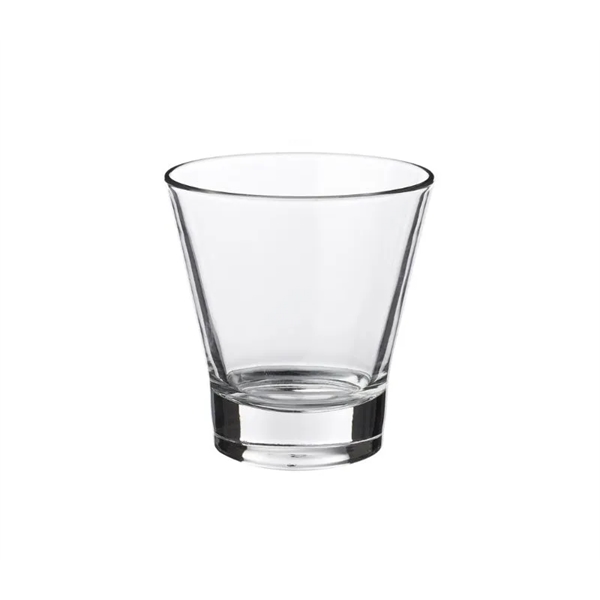 Stemless footed martini glass, 11.5 oz. plus free 1 color silkscreen... from ASI 37218 Athena Promo (tm)