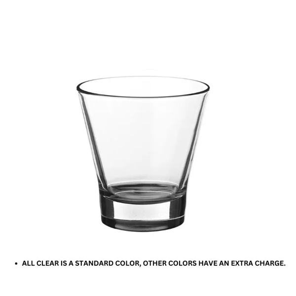 Stemless footed martini glass, 11.5 oz. plus free 1 color silkscreen... from ASI 37218 Athena Promo (tm)