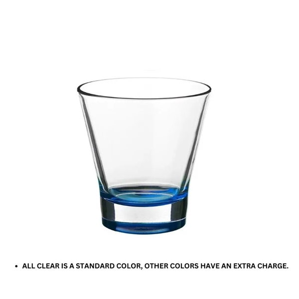 Stemless footed martini glass, 11.5 oz. plus free 1 color silkscreen... from ASI 37218 Athena Promo (tm)