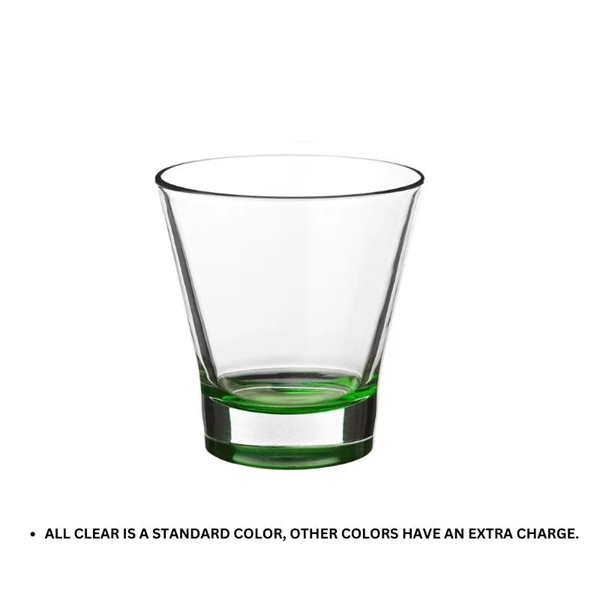 Stemless footed martini glass, 11.5 oz. plus free 1 color silkscreen... from ASI 37218 Athena Promo (tm)