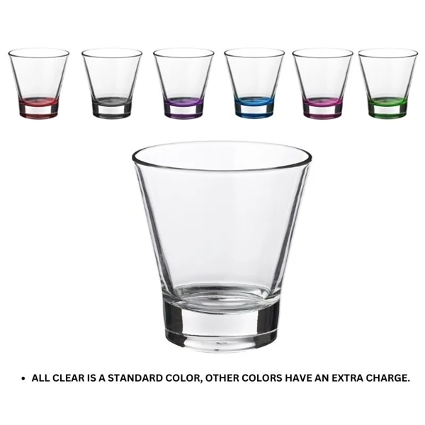 Stemless footed martini glass, 11.5 oz. plus free 1 color silkscreen... from ASI 37218 Athena Promo (tm)