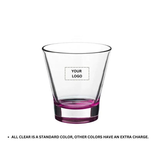 Stemless footed martini glass, 11.5 oz. plus free 1 color silkscreen... from ASI 37218 Athena Promo (tm)