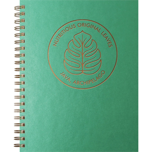 8.5" x 11" journal with StarDust front cover, black chip back... from ASI 91340 Journalbooks/Timeplanner Calendars