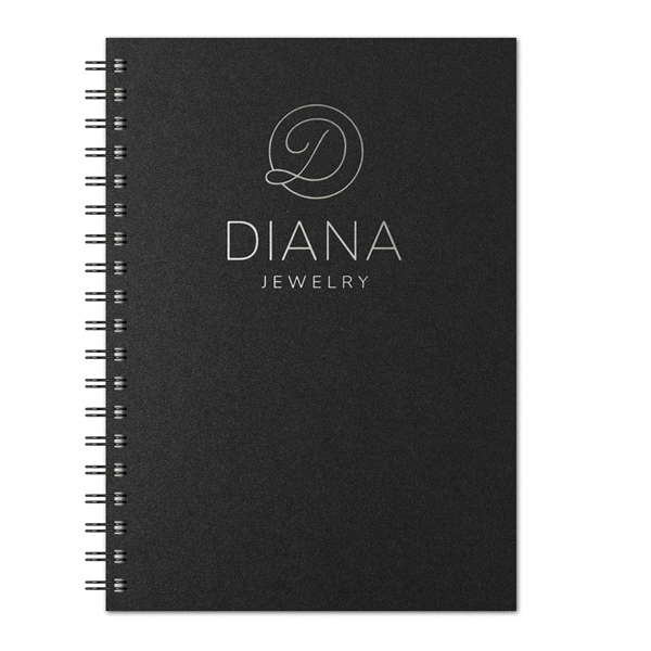 7" x 10" journal with StarDst front cover, black back cover,... from ASI 91340 Journalbooks/Timeplanner Calendars