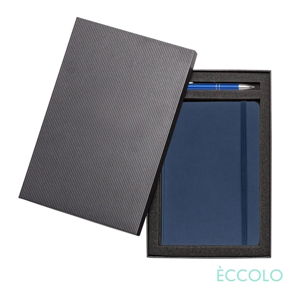 The Eccolo® Memphis Journal w/Elastic Pen Loop and Clicker Pen includes... from ASI 84592 St Regis Group