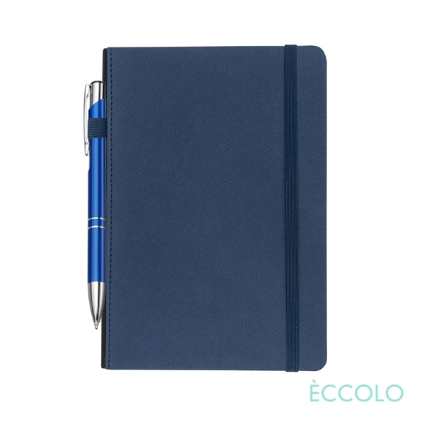 The Eccolo® Memphis Journal w/Elastic Pen Loop and Clicker Pen includes... from ASI 84592 St Regis Group