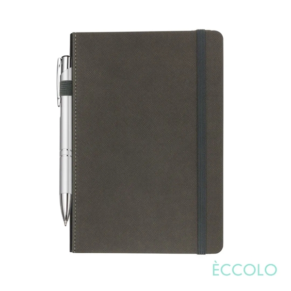 The Eccolo® Memphis Journal w/Elastic Pen Loop and Clicker Pen includes... from ASI 84592 St Regis Group