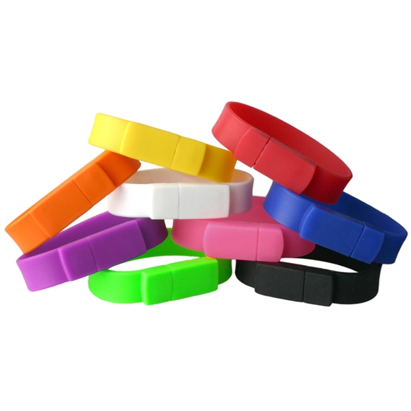 USB Drive & Wristband in one... from ASI 62124 iClick, Inc. / iClick®