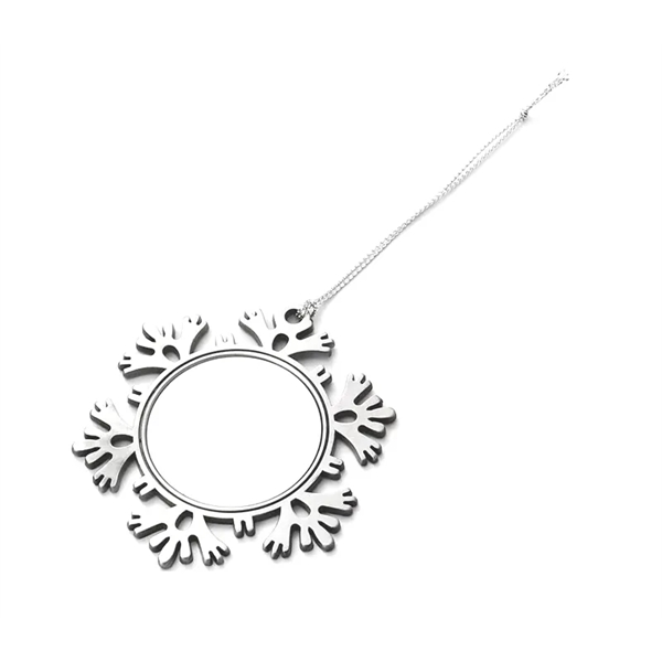 Zinc Alloy Single-Sided Christmas Ornament plus full color imprint on 1... from ASI 37218 Athena Promo (tm)