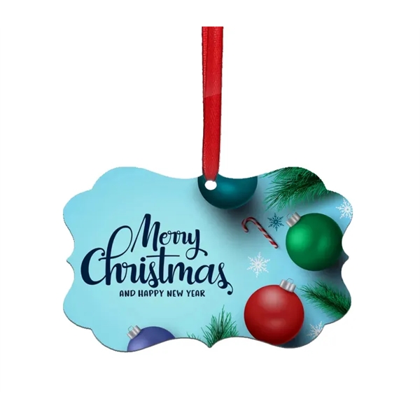 Frame Aluminum Double-Sided Christmas plus full color imprint on both sides... from ASI 37218 Athena Promo (tm)