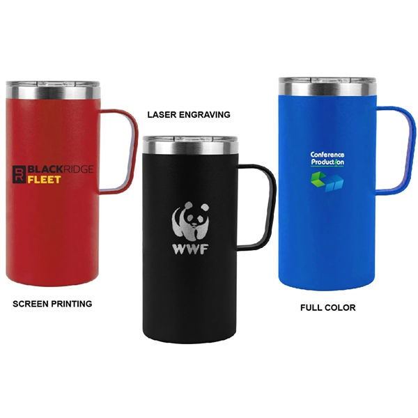 Vacuum Insulated Copper Lined 18/8 Stainless Steel Helps Keep Your Hot... from ASI 64845 Kin Image Inc / Himmers International Inc. DBA Kin Image Inc