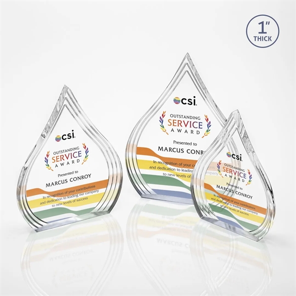 The Dover Acrylic Award is a charming way to recognize a... from ASI 84592 St Regis Group / St Regis