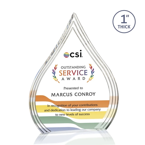 The Dover Acrylic Award is a charming way to recognize a... from ASI 84592 St Regis Group / St Regis