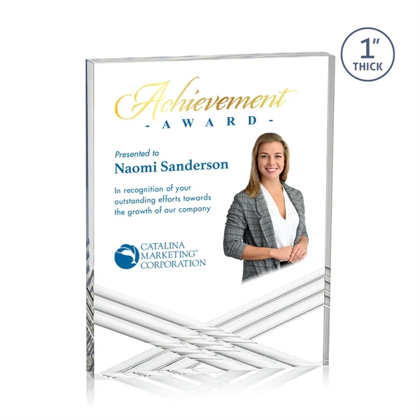 The Chestham Acrylic Award is a striking monument of achievement recognition.... from ASI 84592 St Regis Group / St Regis