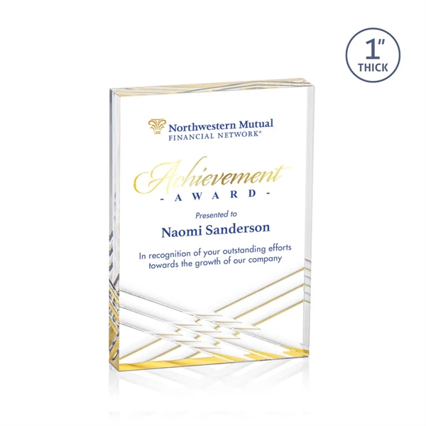 Chestham VividPrint™ Award - Gold... from ASI 84592 St Regis Group / St Regis