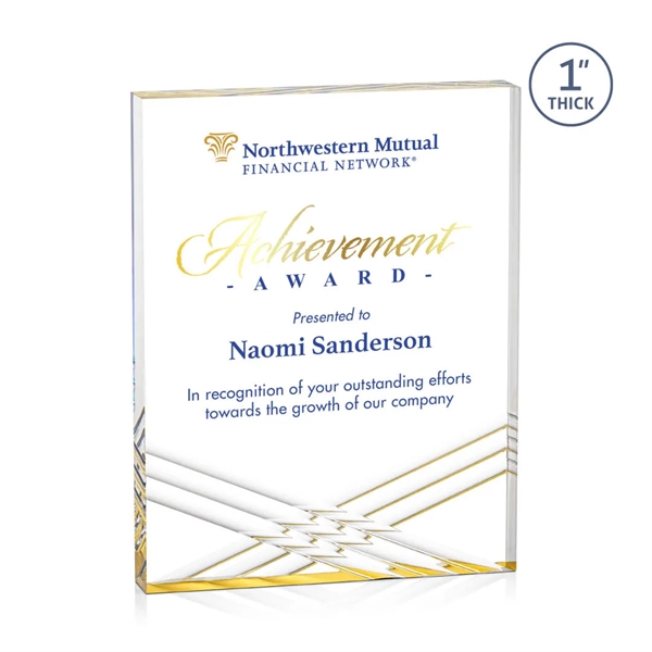 Chestham VividPrint™ Award - Gold... from ASI 84592 St Regis Group / St Regis