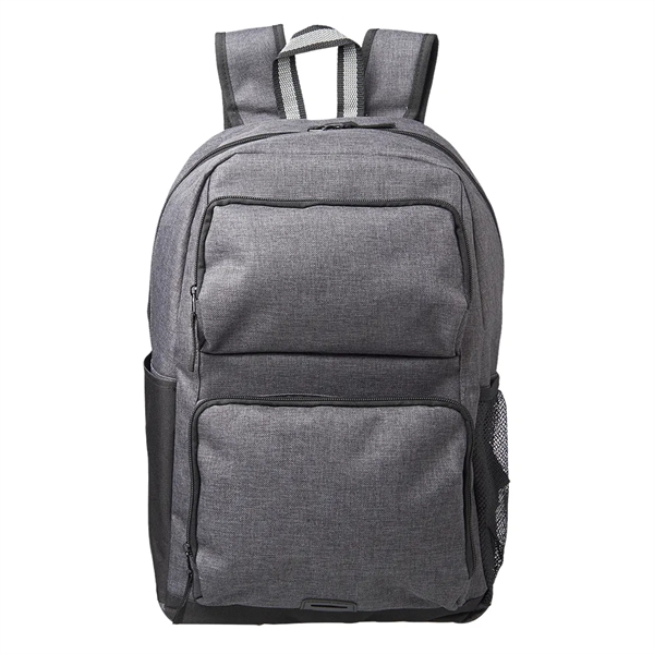 Multi-purpose backpack with two front pockets with zipper closure, foam pocket... from ASI 39552 BEL Promo