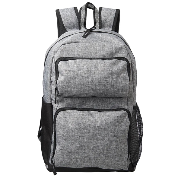 Multi-purpose backpack with two front pockets with zipper closure, foam pocket... from ASI 39552 BEL Promo