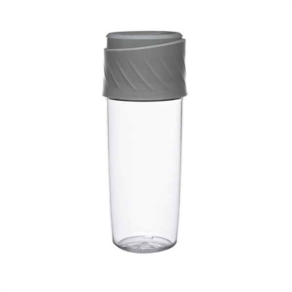 Sip and snack sports plastic water bottle, 16 oz. plus 1c1p... from ASI 37218 Athena Promo (tm)
