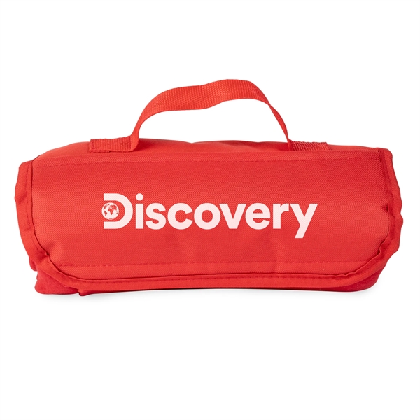 Blue 47" x 53" roll-up blanket for staying warm and comfortable.... from ASI 44900 NC Custom (CI/Lanco) / Lanco