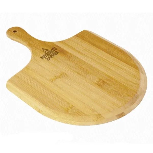 Bamboo pizza board with a long handle for easy maneuvering. Size:... from ASI 99030 Zipline