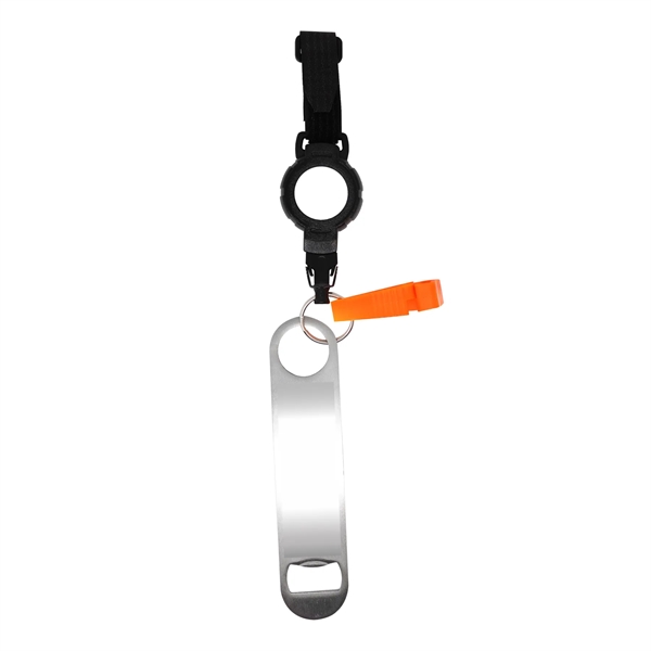 Cool-Bak Retractable Bottle Opener and Towel Gripper Clip.... from ASI 64635 KEY-BAK Promotional Products
