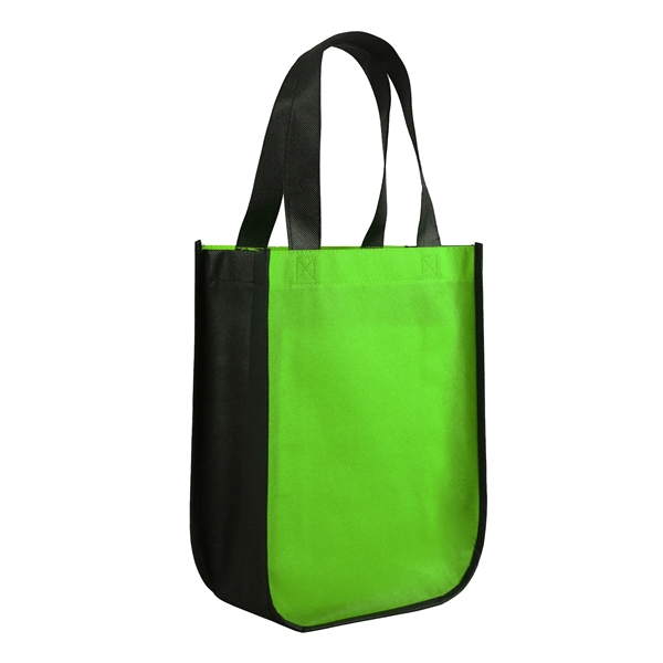 Non-woven tote bag with a 4 1/2" gusset and 16" reinforced... from ASI 52840 Evans Manufacturing