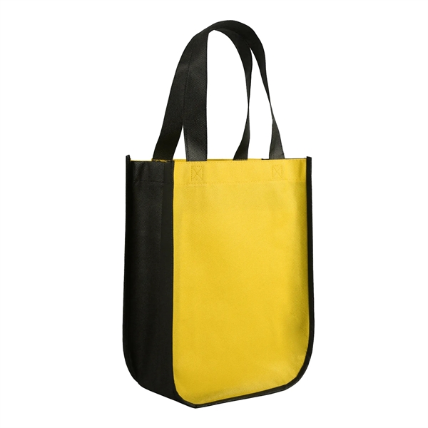 Non-woven tote bag with a 4 1/2" gusset and 16" reinforced... from ASI 52840 Evans Manufacturing