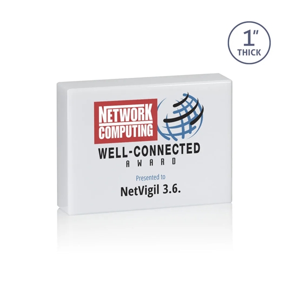 The Abbott VividPrint™ Desktop Award is the perfect keepsake for your... from ASI 84592 St Regis Group / St Regis