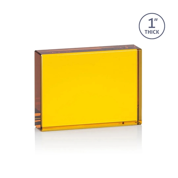 The Abbott VividPrint™ Desktop Award is the perfect keepsake for your... from ASI 84592 St Regis Group / St Regis