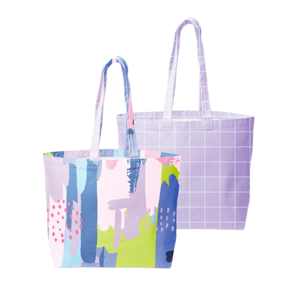 Two-handled tote with a gusset that measures 19" x 14" x... from ASI 74710 Numo