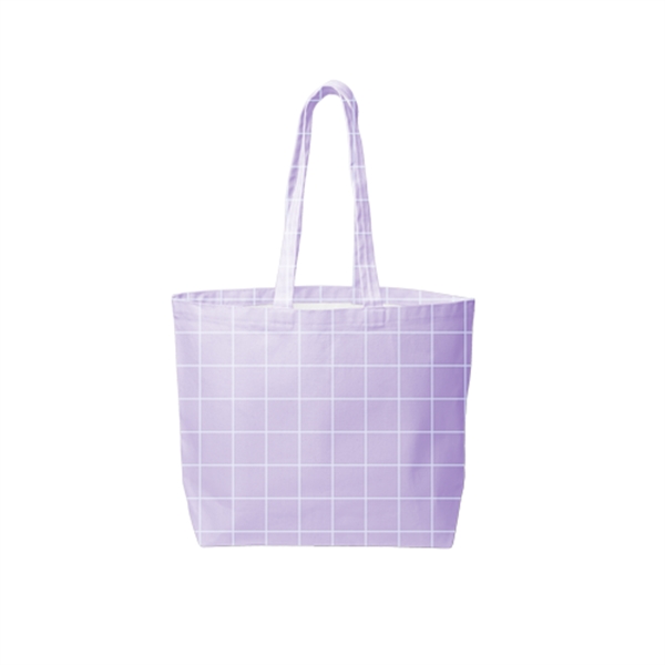 Two-handled tote with a gusset that measures 19" x 14" x... from ASI 74710 Numo